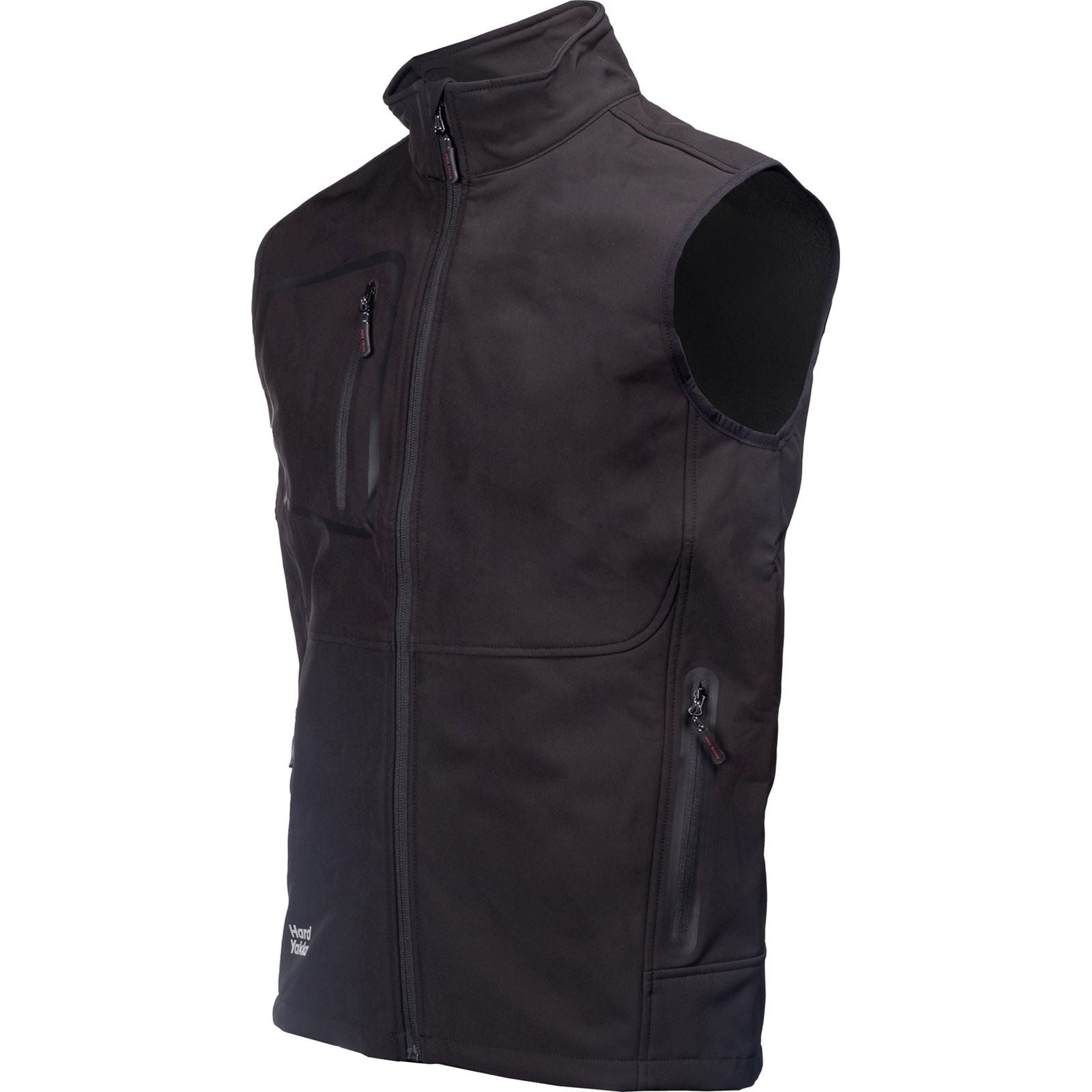 Hard Yakka Toughmaxx Gilets Noirs Pour Hommes