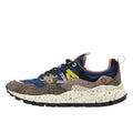 Flower Mountain Baskets Grises Pour Hommes En Daim Yamano