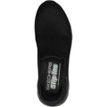 Skechers Go Walk Flex No Hands Baskets Noires Pour Hommes En Polyester