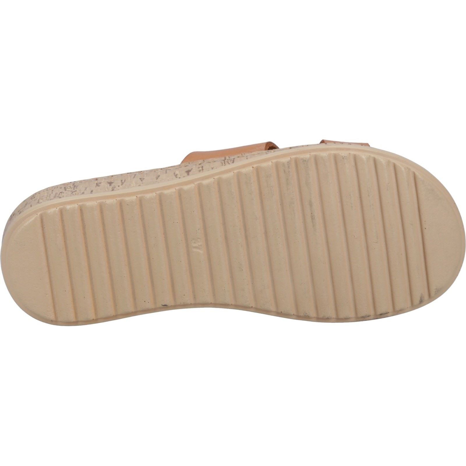 Hush Puppies Eloise Sandales En Cuir Pour Femme Couleur Tan