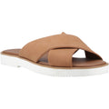 TOMS Mae Crossover Sandales Marron Pour Femmes En Cuir