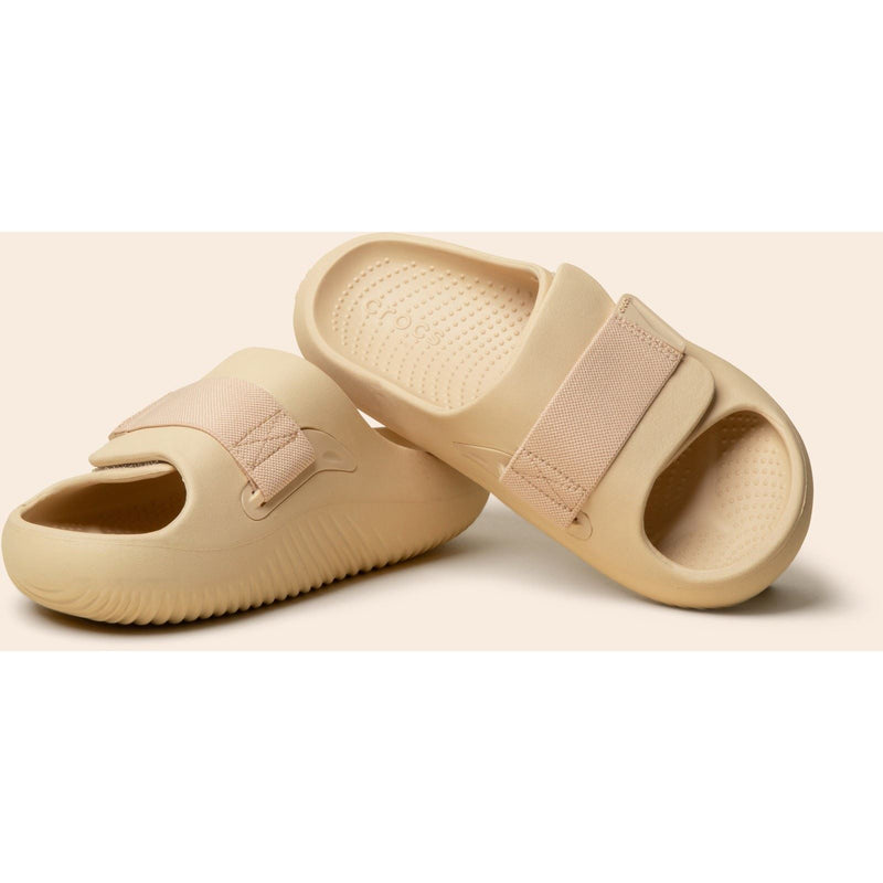 Crocs Mellow Luxe Slide glissières en shiitake thermoplastique