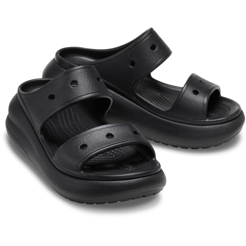 Crocs Classic Crush Sabots noirs pour Femmes en Thermoplastique
