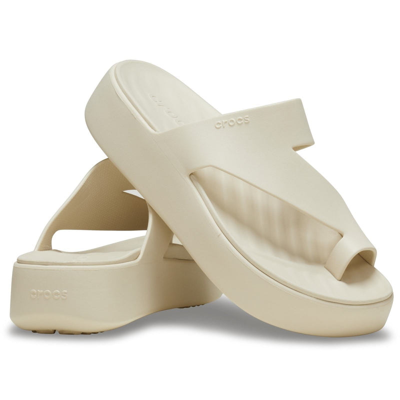 Crocs Getaway Platform Sandales En Thermoplastique Pour Femmes En Sable