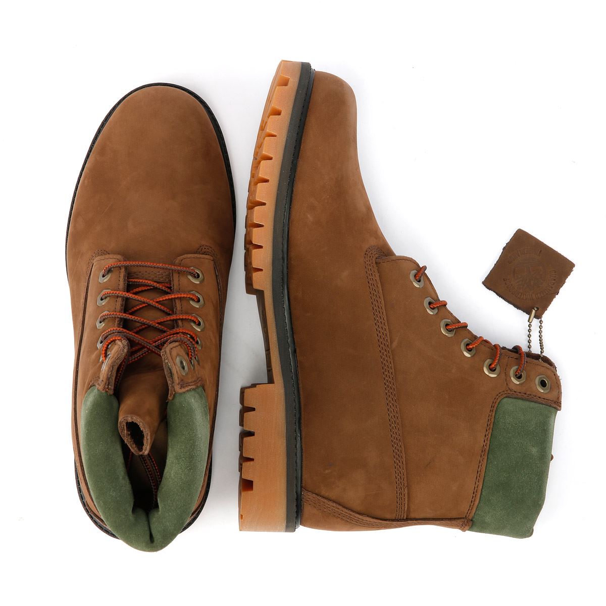 Timberland Premium 6 Inch Bottes Pour Hommes En Nubuck Marron