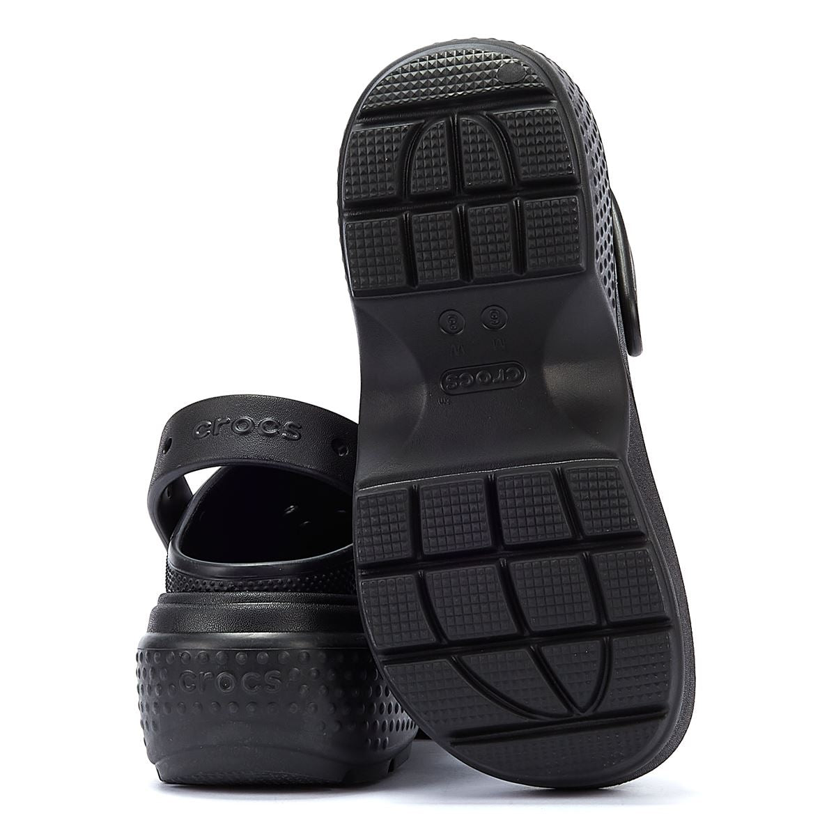Crocs Stomp Sabots Noirs