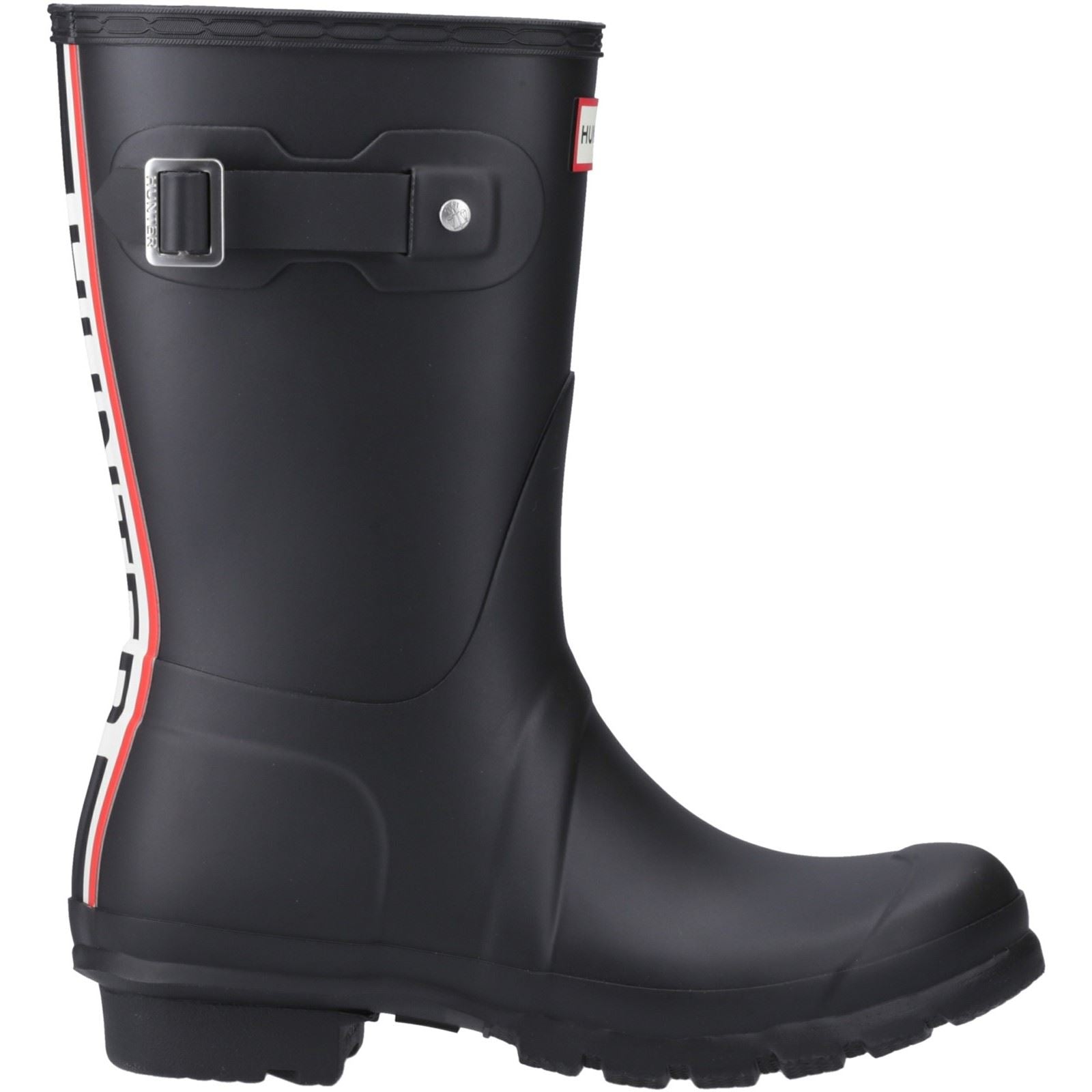 Hunter Original Short Bottes En Caoutchouc Pour Femmes, Noires