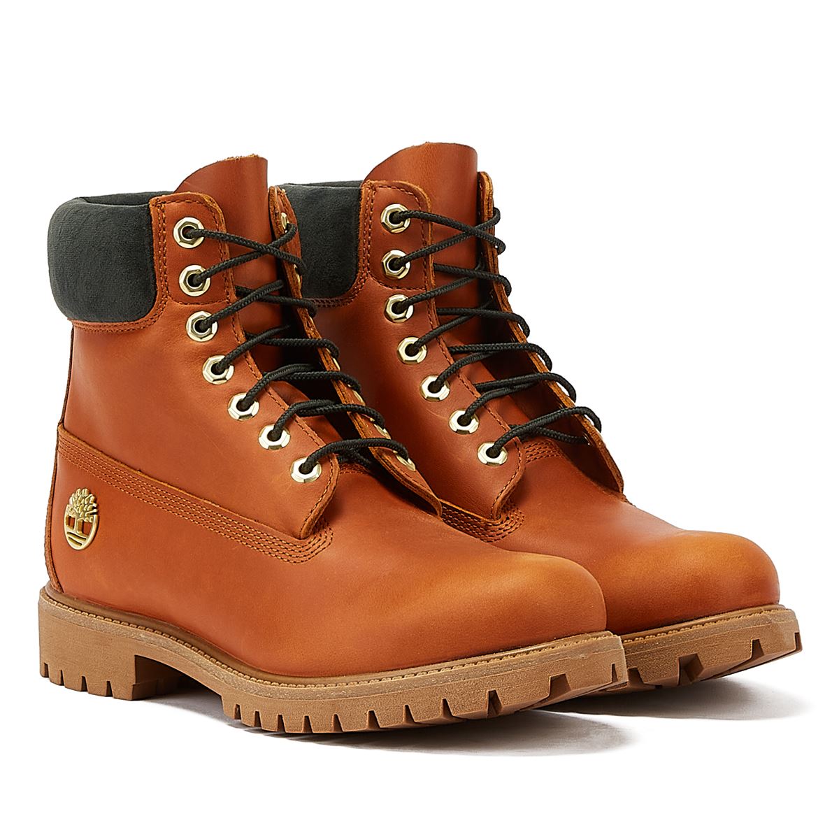 Timberland Bottes Premium Pour Homme En Cuir Beige De 6 Pouces