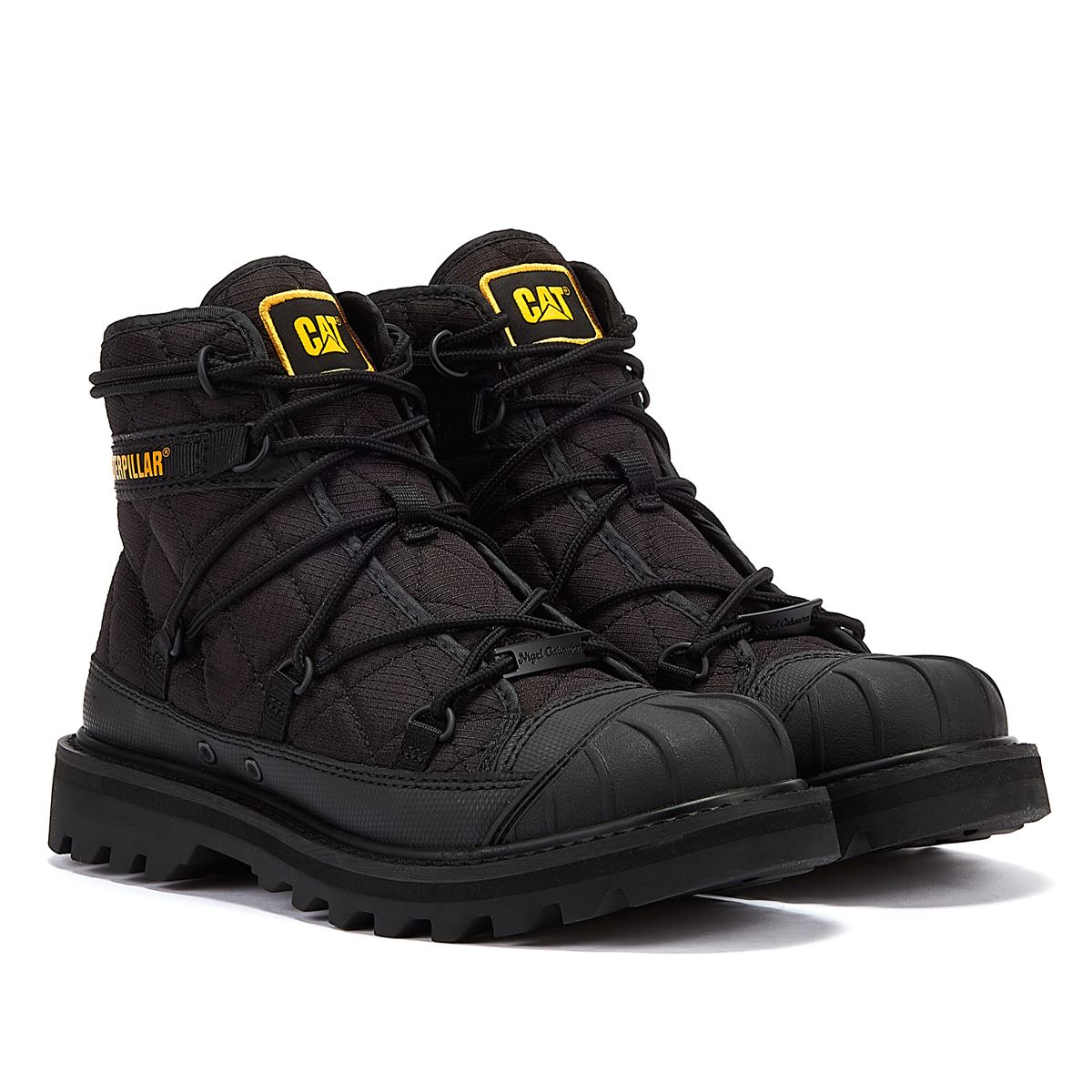 Caterpillar Bottes Noires Alt À Lacets Omaha