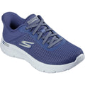 Skechers Go Walk Flex Chaussures De Sport Pour Femmes En Textile Bleu/vert
