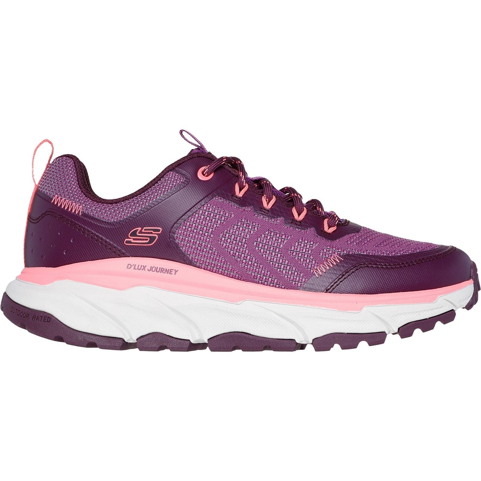 Skechers D'Lux Journey Marigold Bottes De Randonnée Synthétiques Pour Femmes En Framboise