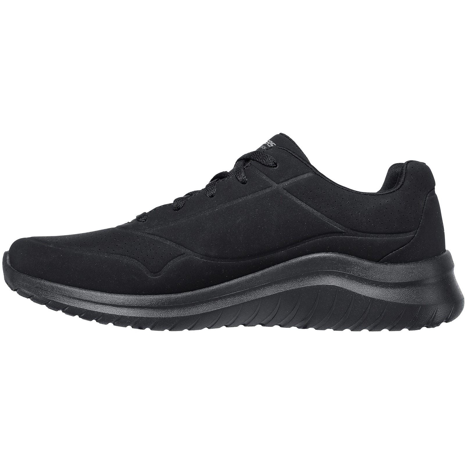 Skechers Ultra Flex 2.0 Vicinity Baskets Noires Pour Homme En Matière Synthétique
