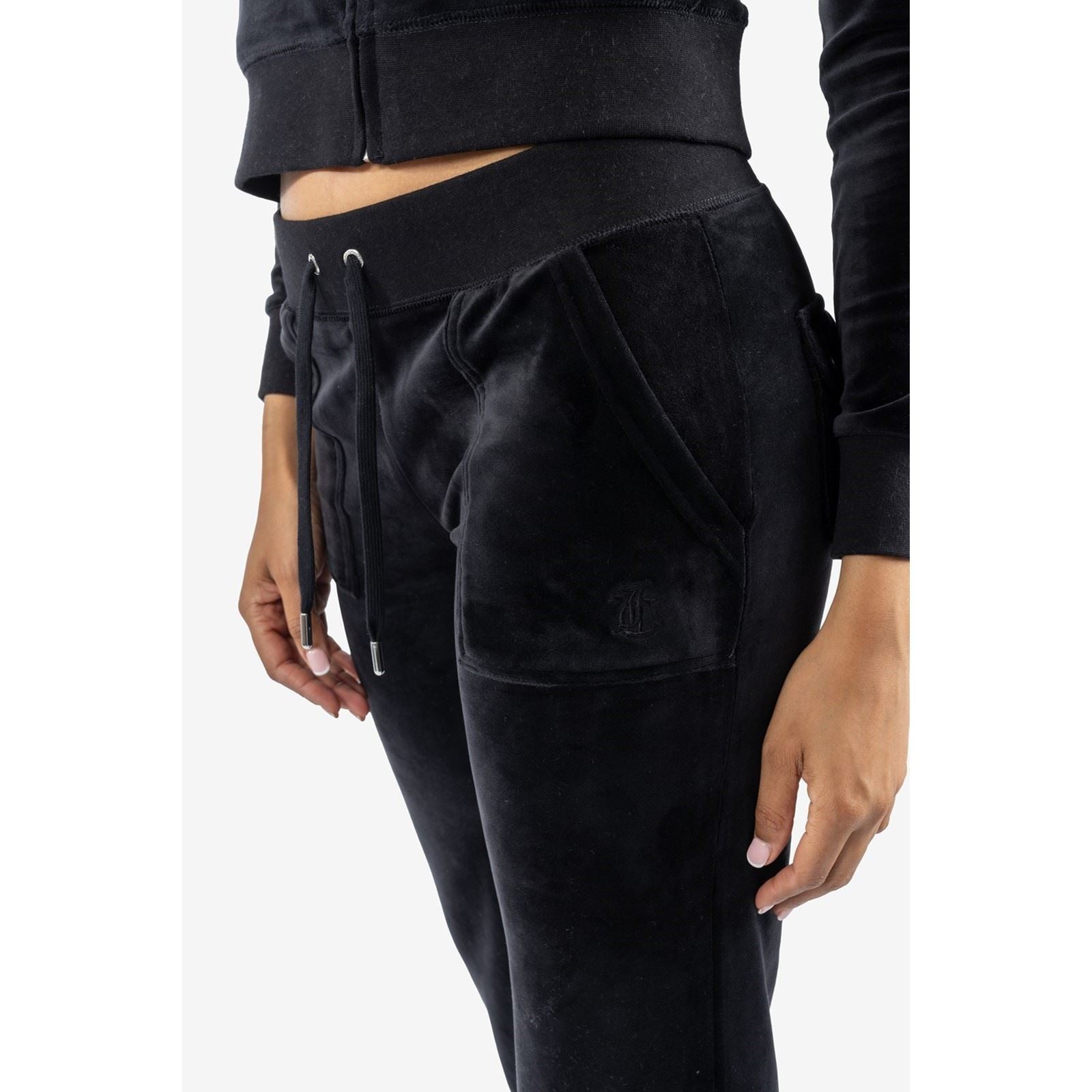 Juicy Couture Del Ray Joggeurs Noirs En Polyester Pour Femmes