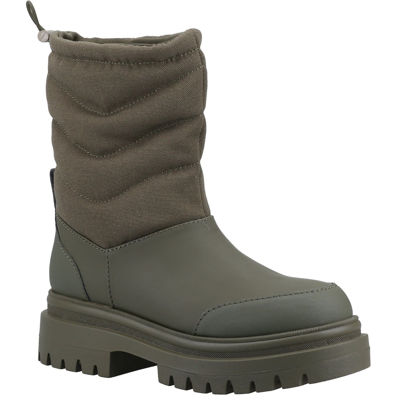 Rocket Dog Dita Bottes En Tissu Pour Femmes De Couleur Olive