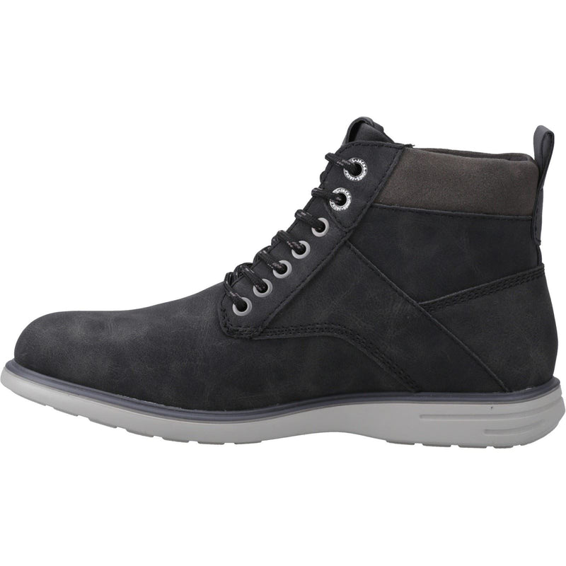 Jack & Jones Denver Bottes Anthracite En Polyuréthane Pour Hommes
