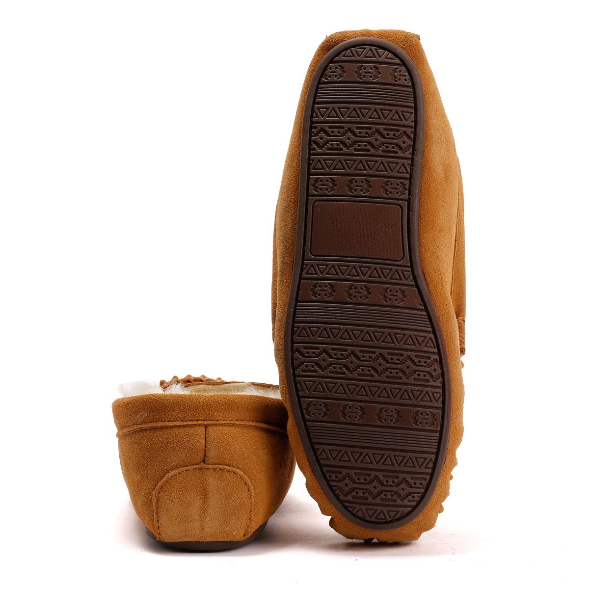 Osprey London The Sunday Chaussons Marron En Suède Pour Homme