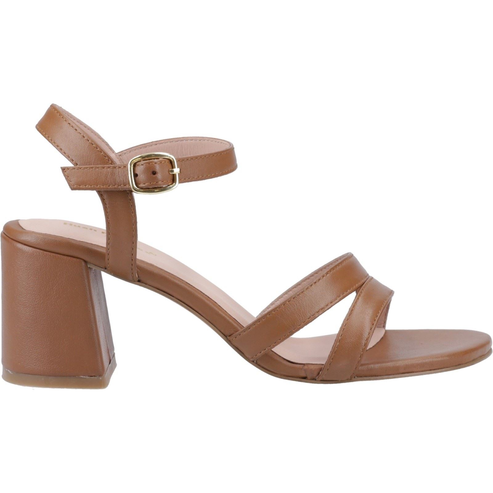 Hush Puppies Nalani Sandales En Cuir Pour Femme Couleur Tan