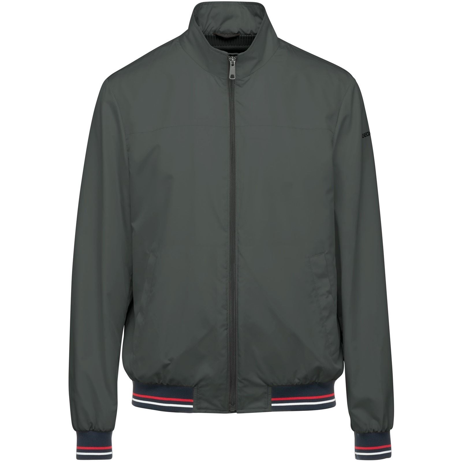 Geox M Jharrod Veste Bomber Verte Pour Homme