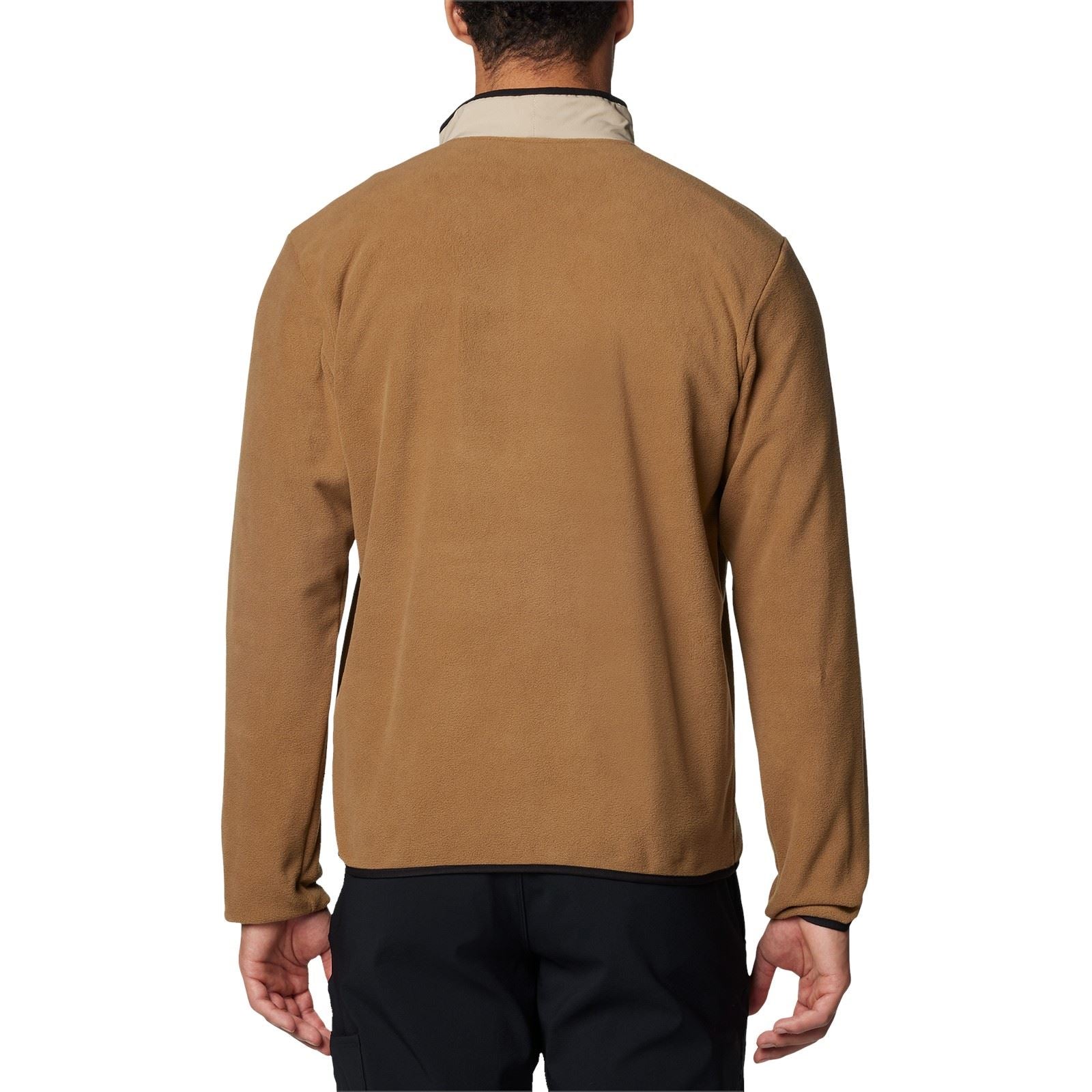 Columbia Sequoia Grove Half Zip Fleece Pulls À Col Zippé Marron En Polyester Pour Homme