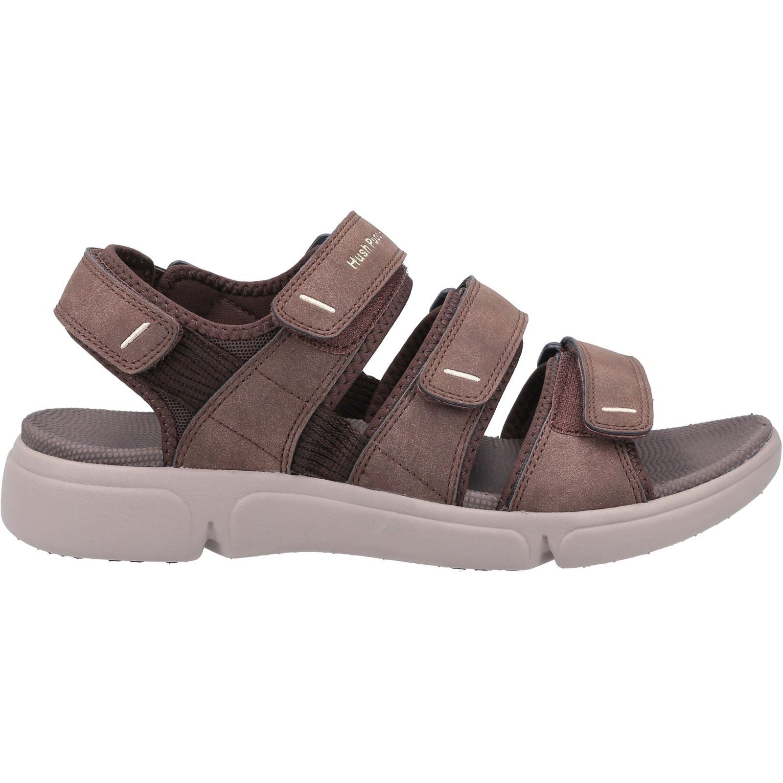 Hush Puppies Raul Sandales Marron Pour Homme En Polyuréthane