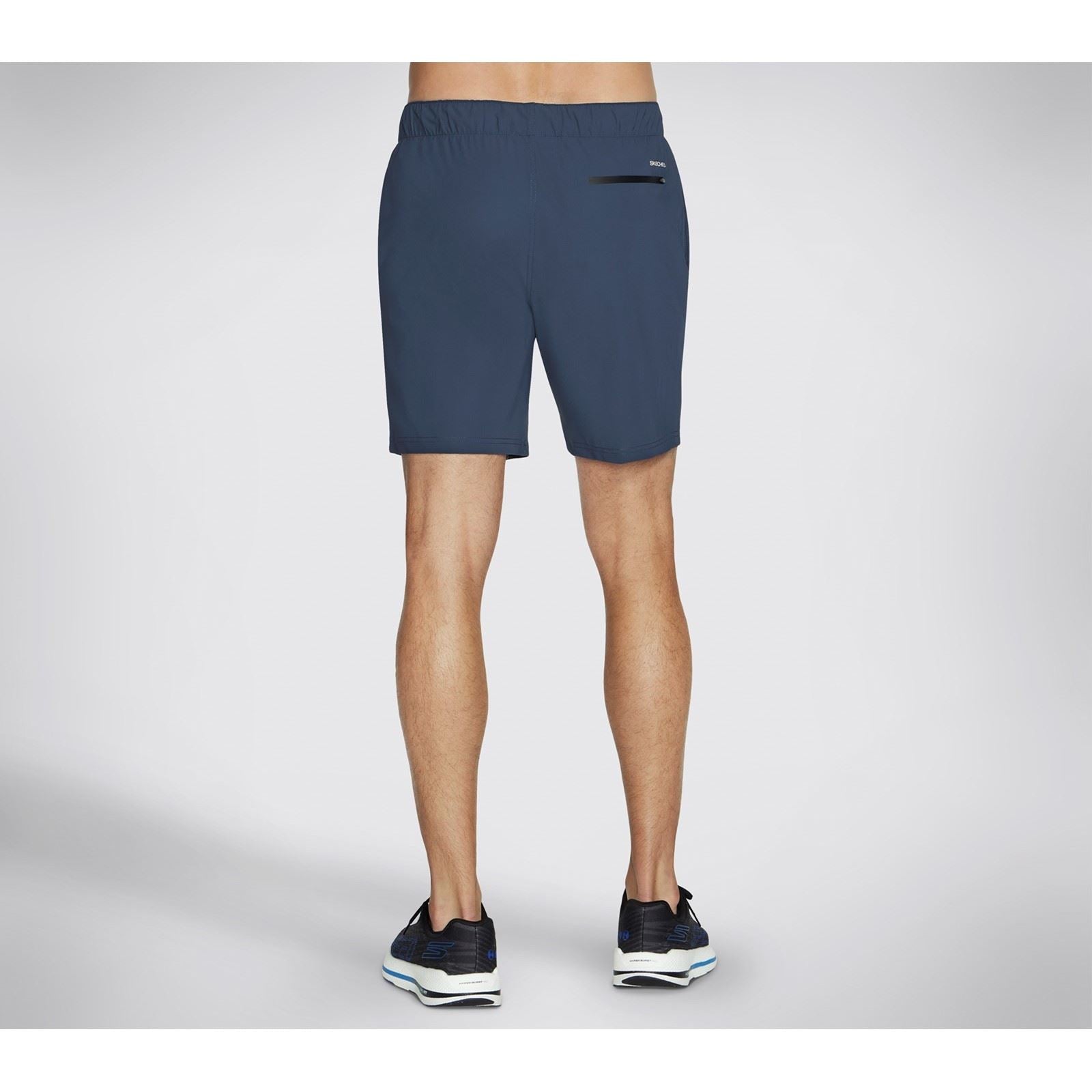 Skechers Performance GOSTRETCH Ultra Shorts Actifs En Nylon Pour Hommes Gris