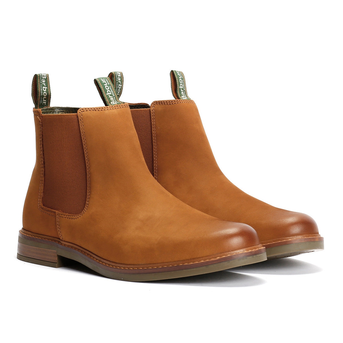 Barbour Farsley Bottes En Cuir Pour Hommes Marron