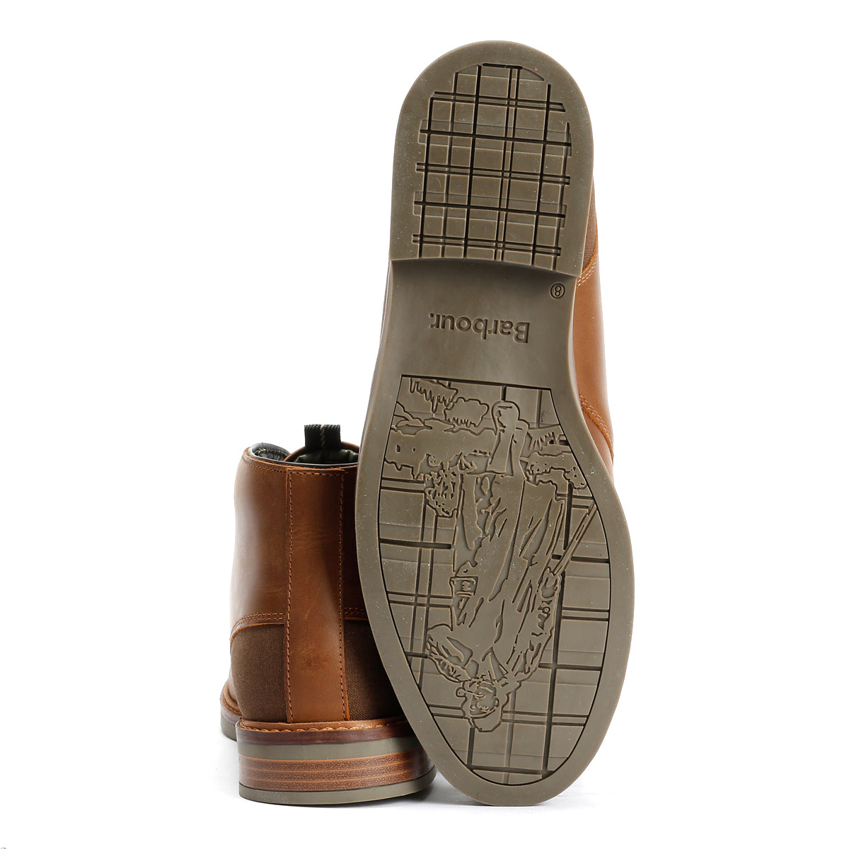 Barbour Readhead Bottes Marron Clair Pour Hommes