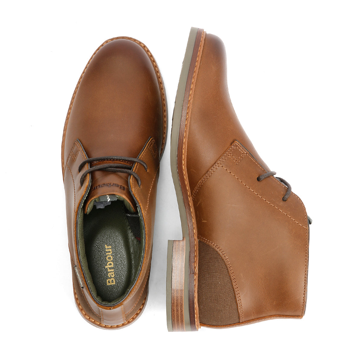Barbour Readhead Bottes Marron Clair Pour Hommes
