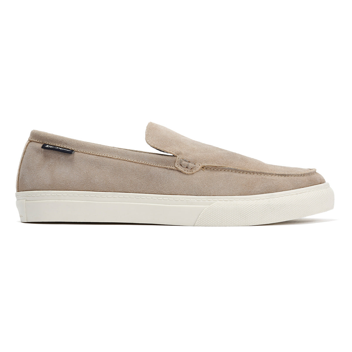 Ben Sherman Almer Mocassins Gris Pour Hommes En Suède