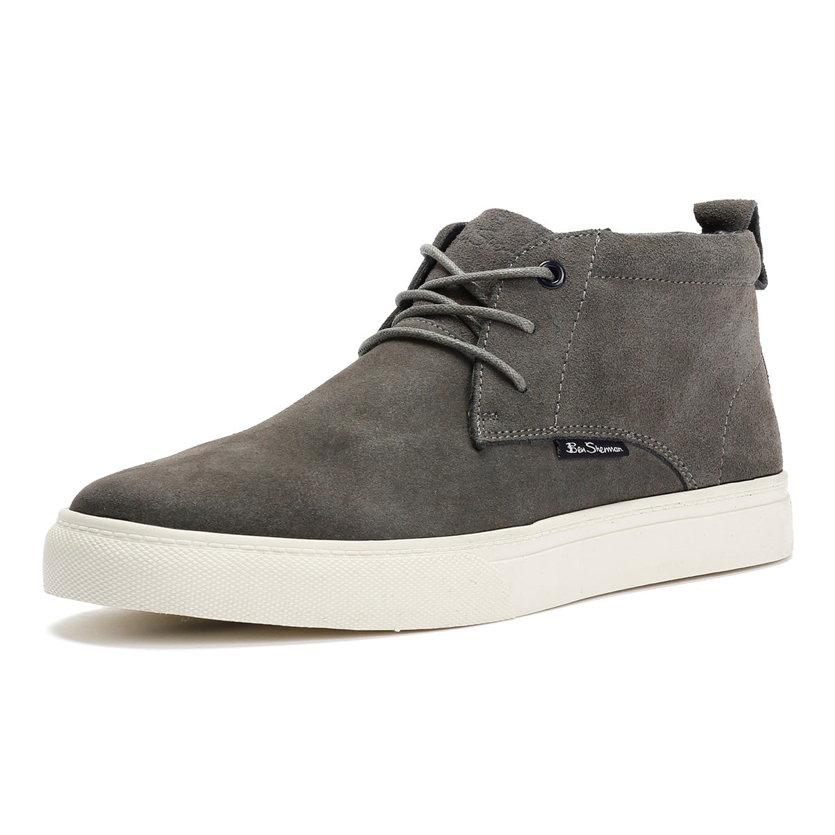 Ben Sherman Parkway Bottes Grises Pour Homme En Suède