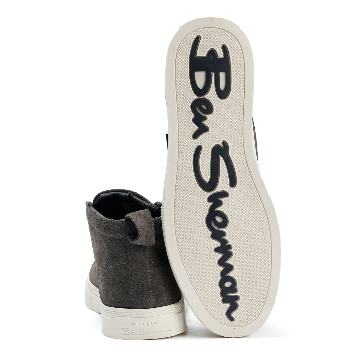 Ben Sherman Parkway Bottes Grises Pour Homme En Suède