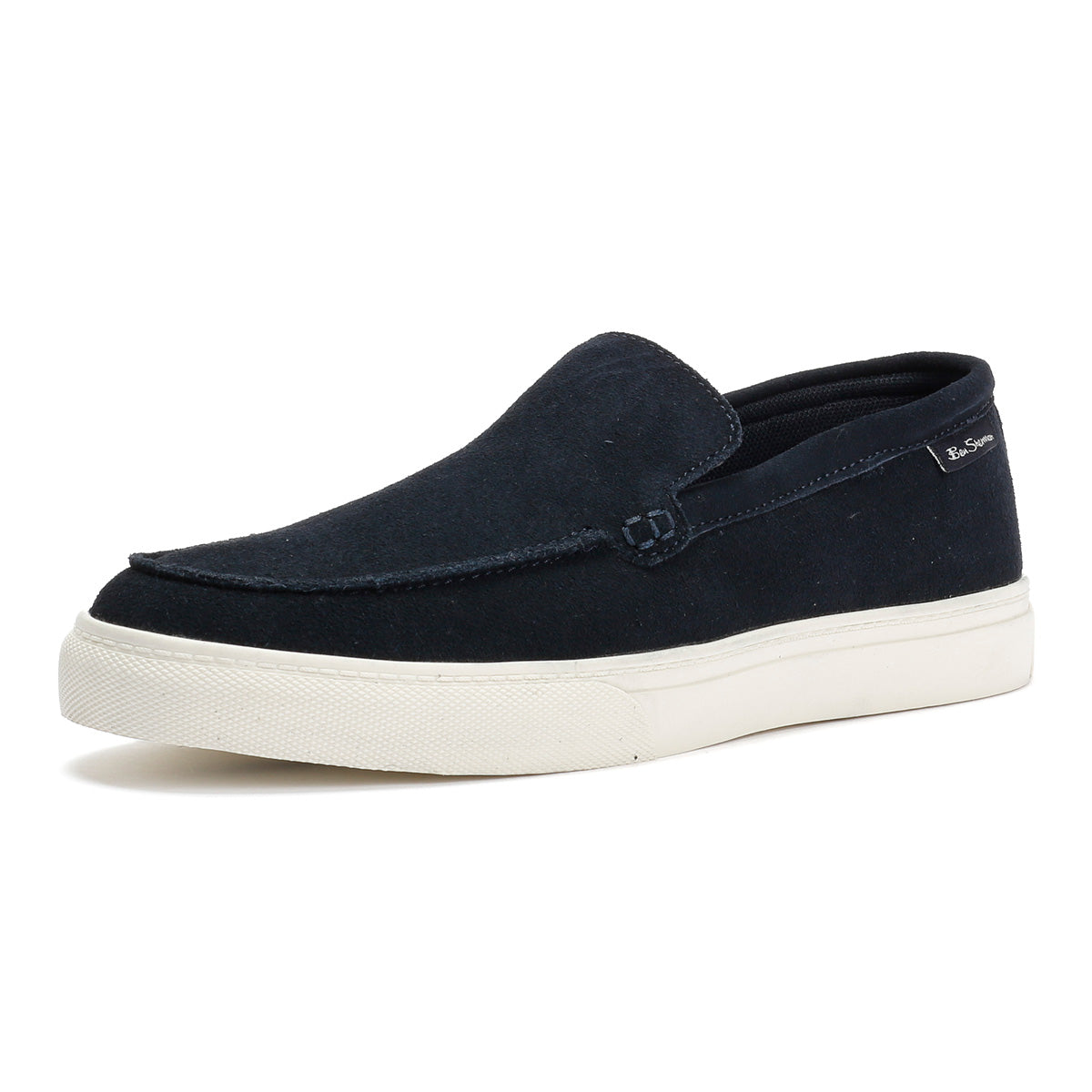 Ben Sherman Almer Mocassins Bleus Pour Hommes En Suede