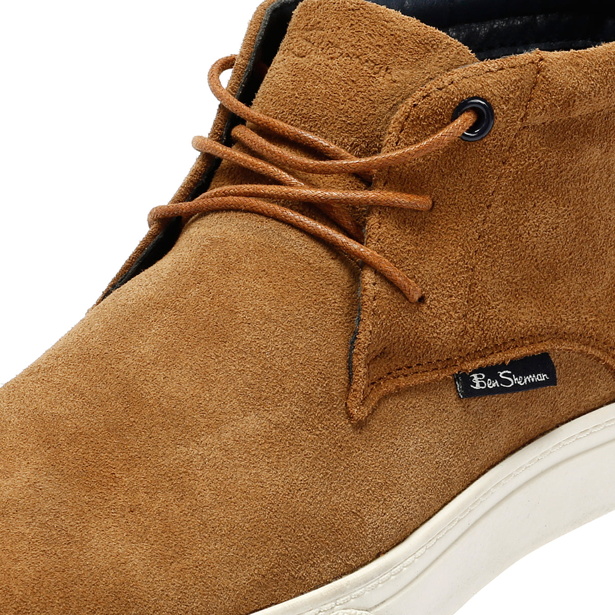 Ben Sherman Parkway Bottes Brunes Pour Hommes En Suède