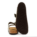 Birkenstock Arizona Birko Flor Nubuck Stone Sandales