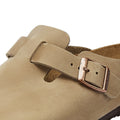 Sabots Birkenstock Boston Waxy Tabac Marron