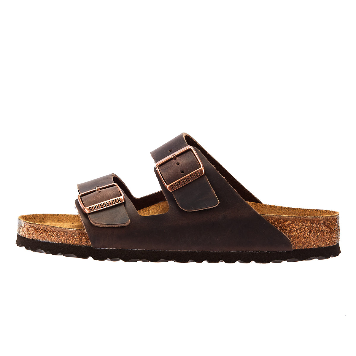 Birkenstock Arizona Birko-Flor Femme Sandales marron régulières