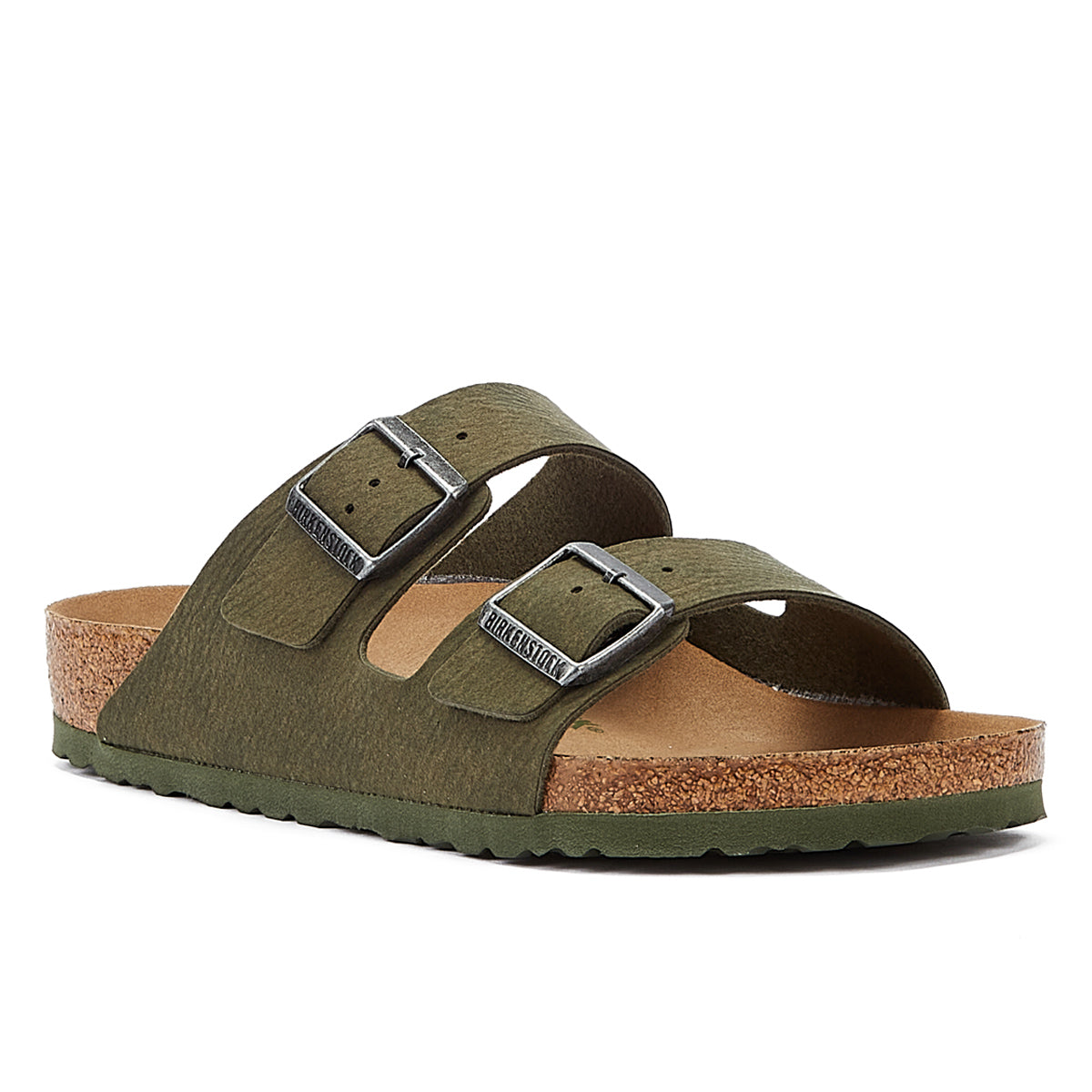 Birkenstock Arizona Vegan Mens Desert Dust Thyme Sandales