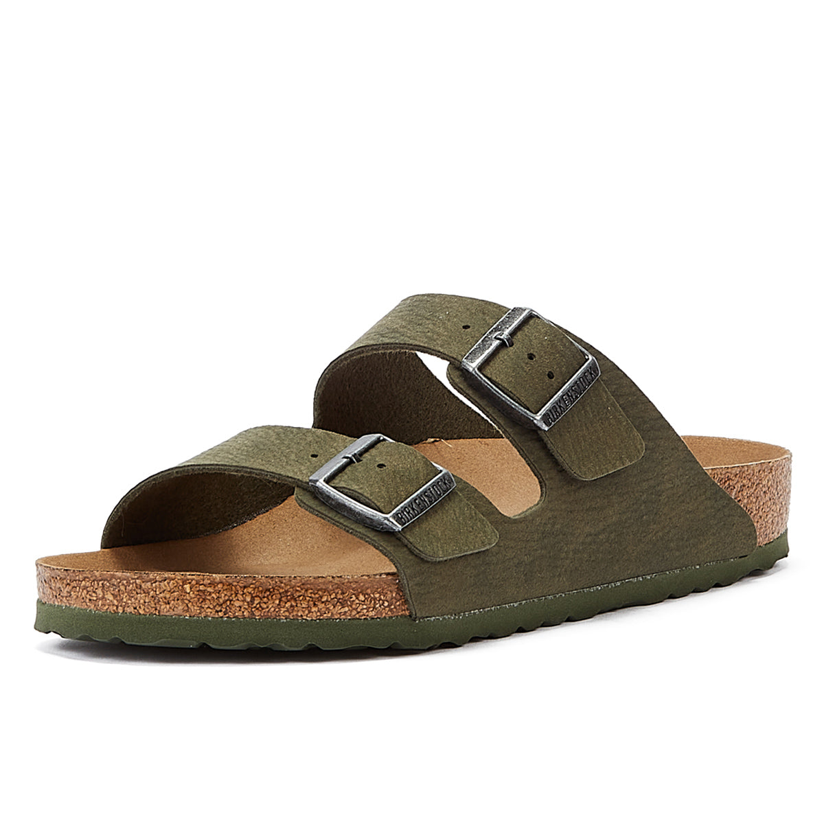 Birkenstock Arizona Vegan Mens Desert Dust Thyme Sandales