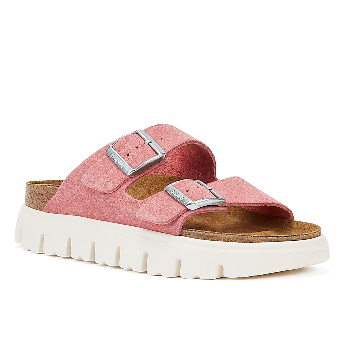 Birkenstock Arizona Papillio Chunky Candy Sandale rose pour femmes