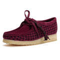 Clarks Originals Wallabee Chaussures Violettes Pour Femmes En Textile