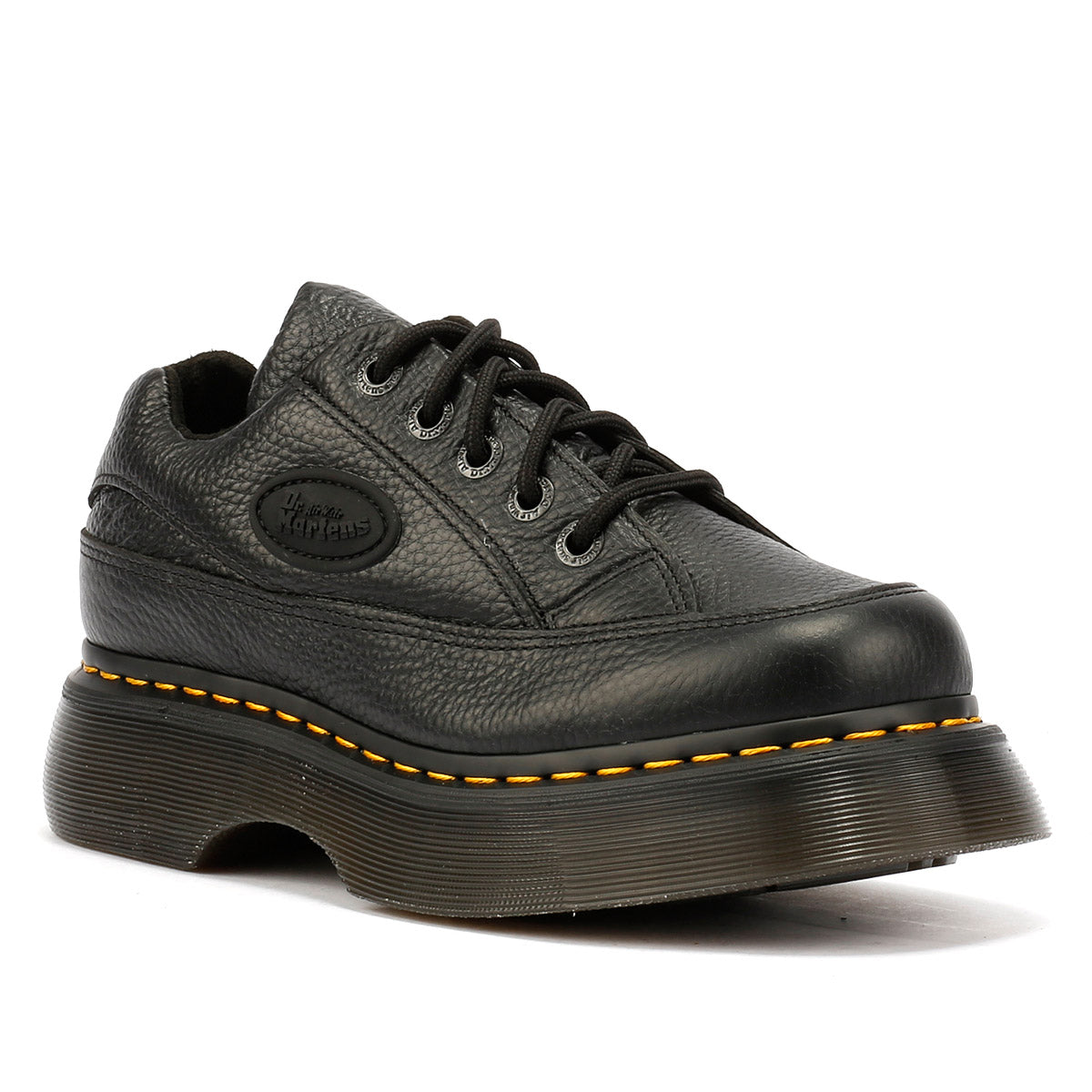 Dr. Martens Buzz 5I Chaussures Noires Pour Femmes En Nappa Cuir
