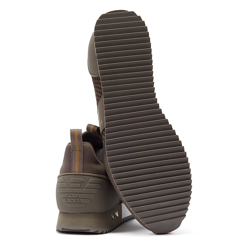 EA7 XK050 Mens Falcon/Gold Trainers