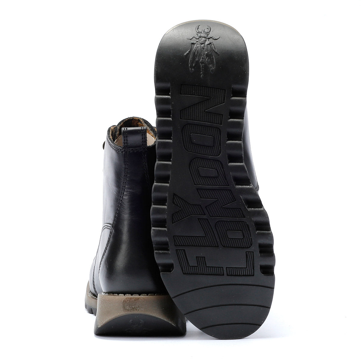 Fly London Sore Bottes Noires Pour Femmes