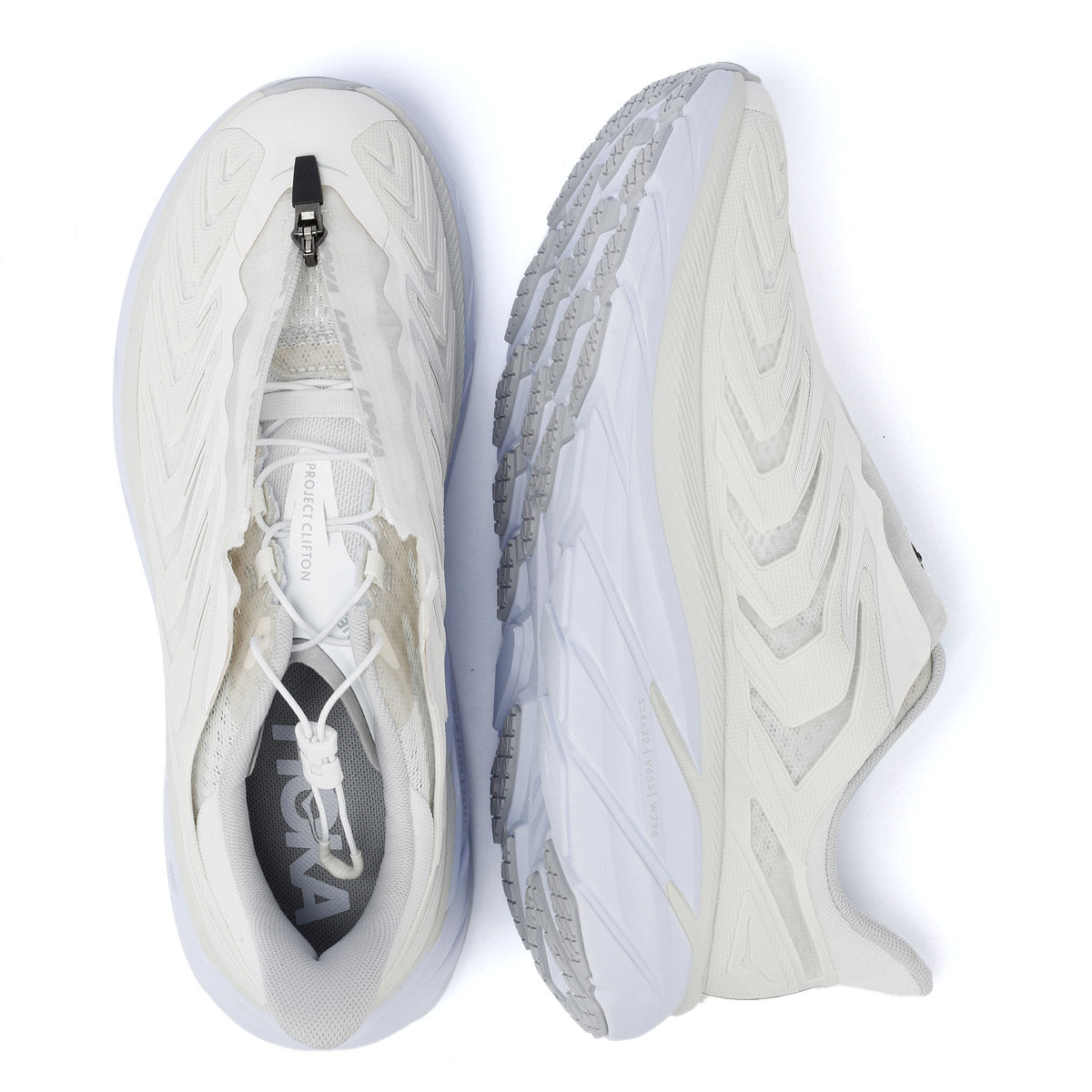 Hoka Project Clifton Baskets Blanc De Blanc / Lunar Rock