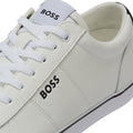 Boss Jodie Tenn Mens White Trainers