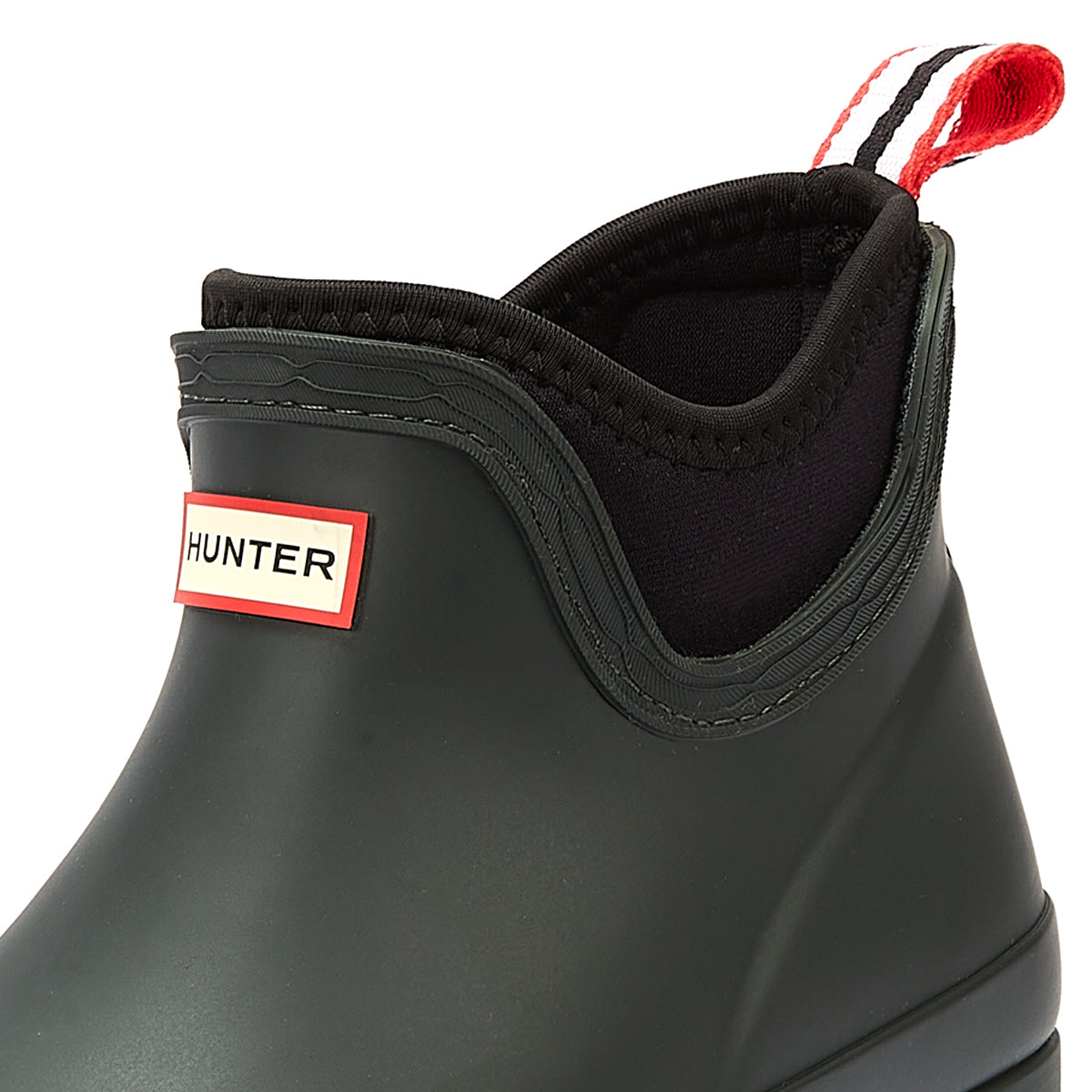 Hunter Play Chelsea Synthetic Womens Artic Moss Boots