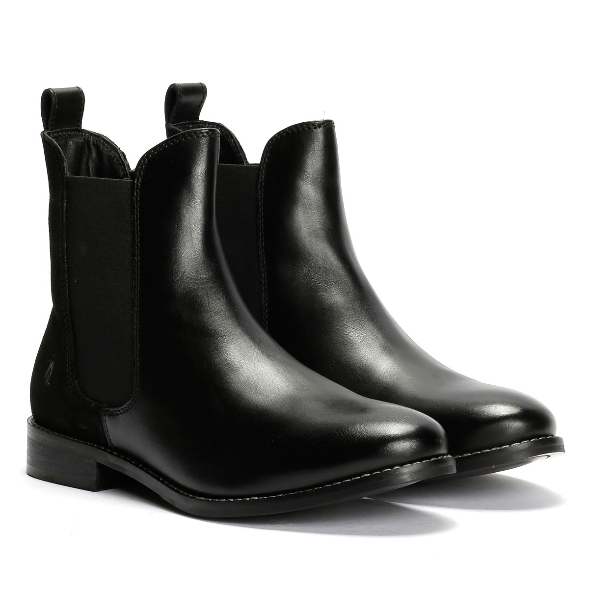 Hush Puppies Colette Bottes En Daim Noir Pour Femmes