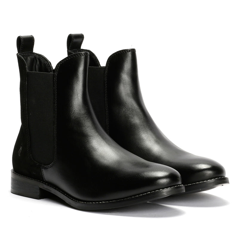 Hush Puppies Colette Bottes En Daim Noir Pour Femmes