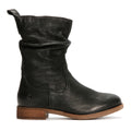 Hush Puppies Emilia Bottes Noires En Cuir Pour Femmes