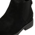 Hush Puppies Maddy Wide Bottes En Daim Noir Pour Femmes